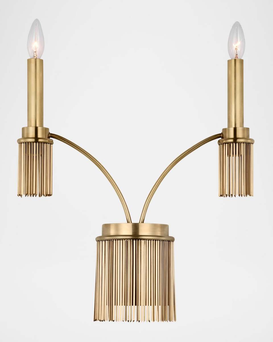 Sutton 2-Light Wall Sconce by Fisher Weisman